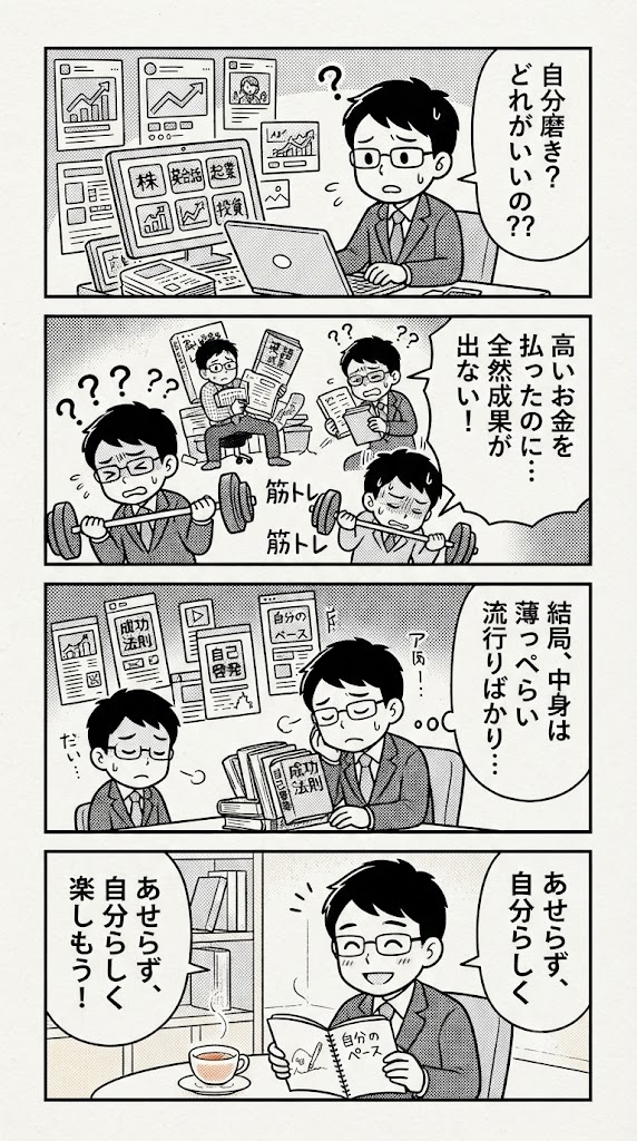 次の自分投資、どれがホンマもんか？