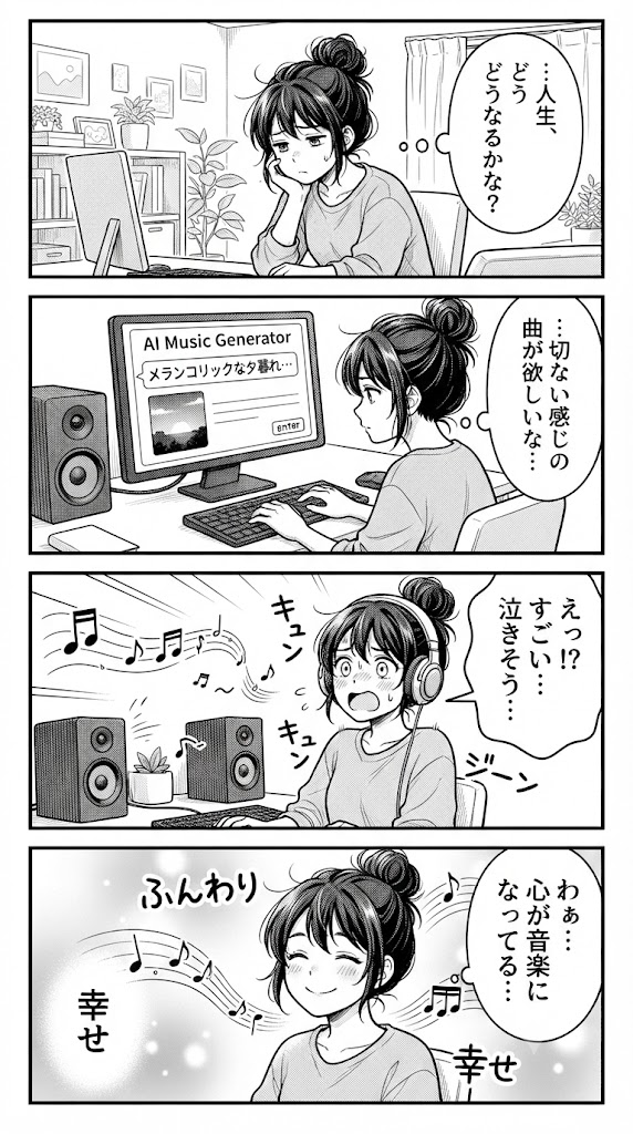 AI音楽生成に初挑戦。内省をメロディに変えてみた確かな実感