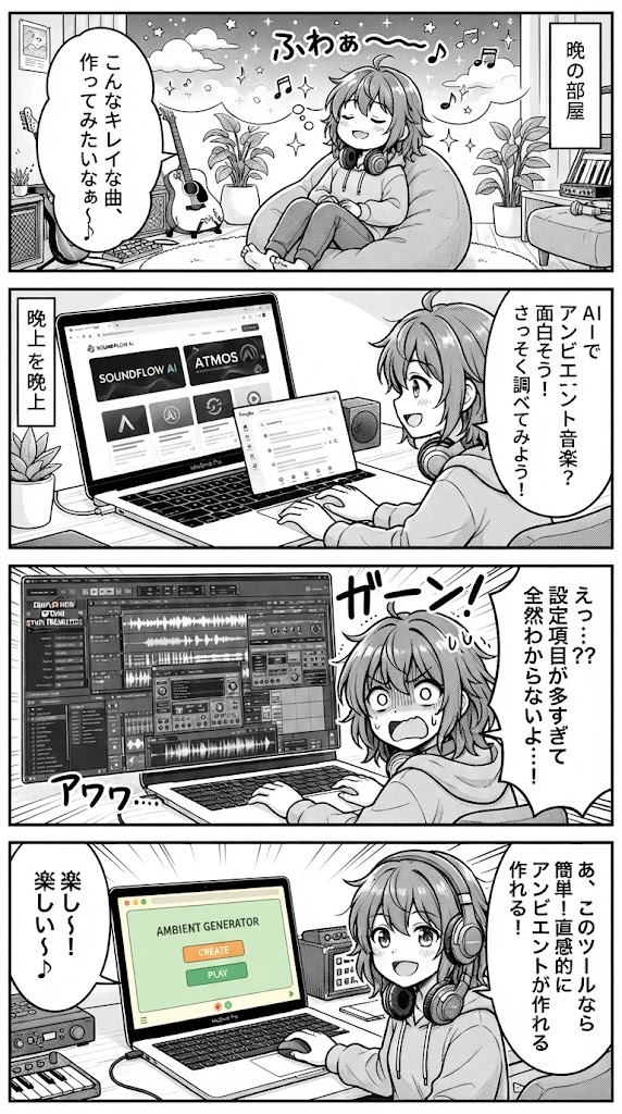 AI音楽で自分を奏でる。来月のアンビエント制作に向けて動いたこと
