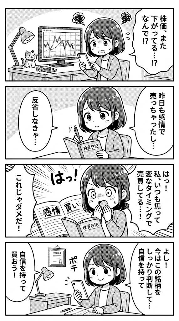 20万円以下国内株を選ぶ前に。投資効率を上げる「自己観察の習慣」と私の客観的な変化