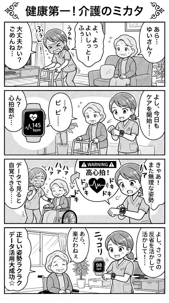 なぜ介護に心拍解析が必要か?自腹で検証したウェアラブル活用と身体負荷の最適化