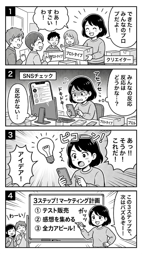 プロトタイプ先行配布の反省。次回のSNS告知で変えるべき3つのこと