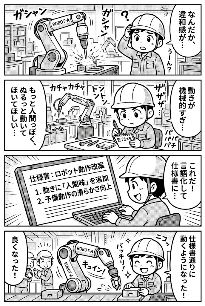 ロボット導入を拒む「現場の違和感」を仕様書に変える技術