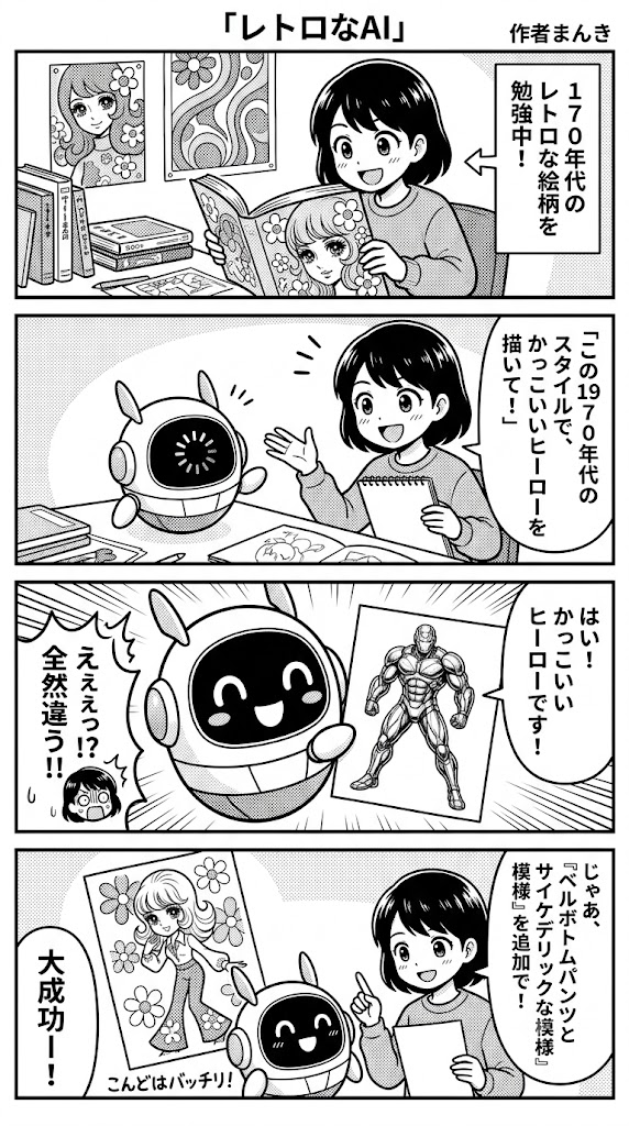 1970年代の質感を求めて。テスト結果から見直すAIとの対話法