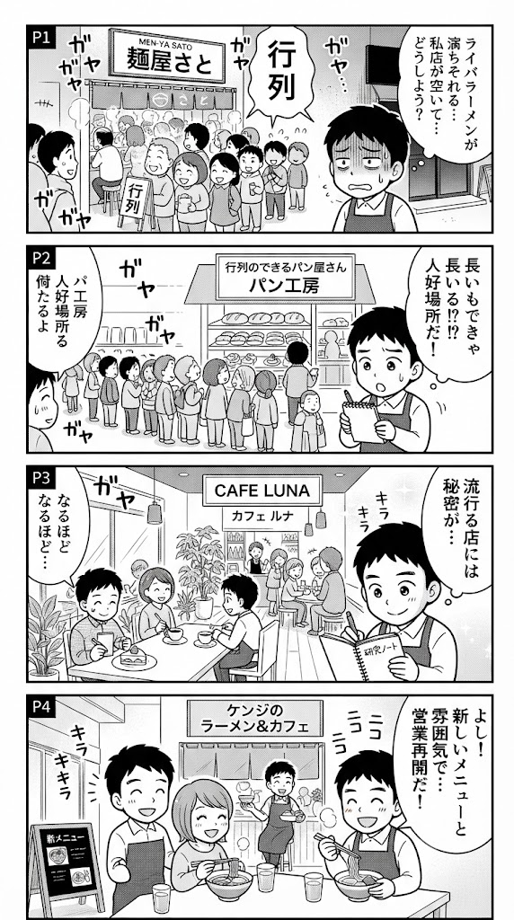 Metro沿線の人気店を3軒歩いて観察したら、うちの商売に足りんもんが見えてきた