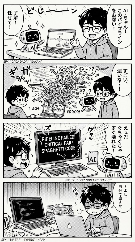 AIツール任せの自動化が破綻する理由：Pythonパイプライン設計で陥りがちな3つの罠