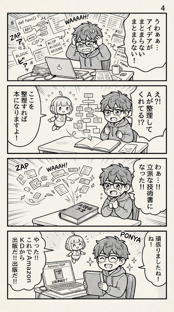 エンジニアのための『思考の断片』体系化メソッド：AIをエディターに据えた電子書籍化ワークフローの構築