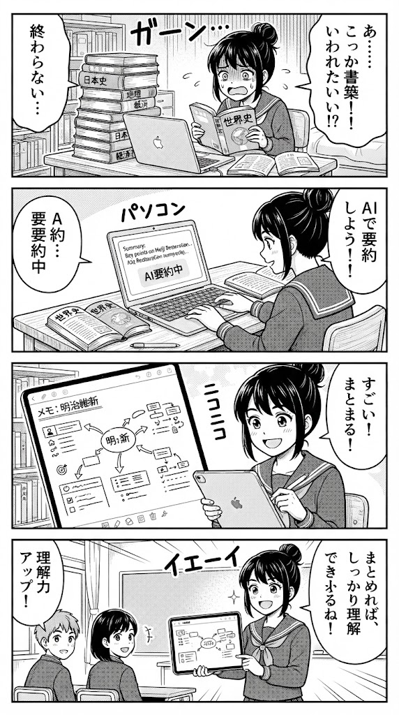 積ん読を卒業。AI要約と手書きノートで実践する書籍の構造化術