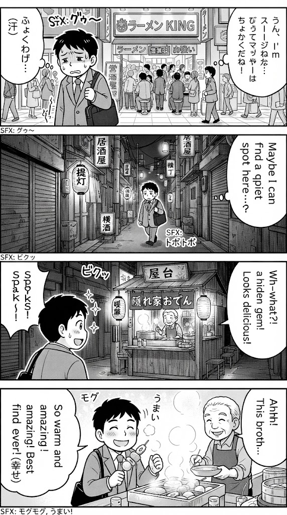 正直、チェーン店より旨い。大阪で本当に行くべき隠れ家B級グルメ