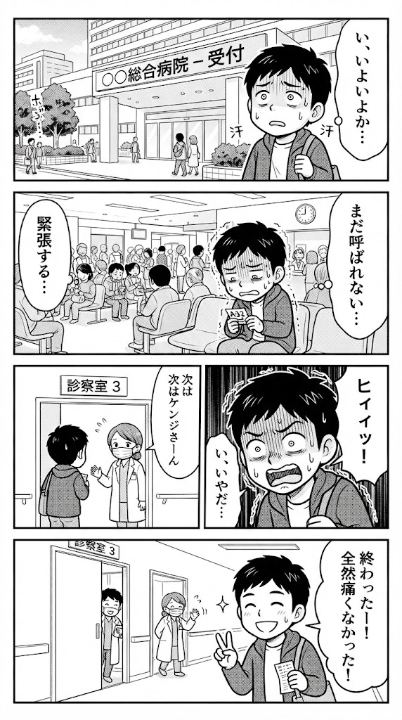 9/2(水)14:30 松島病院にて痔の初診