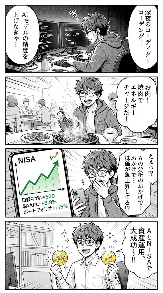 千里の焼肉と月1万NISA：AIエンジニアが挑む投資エージェント構築