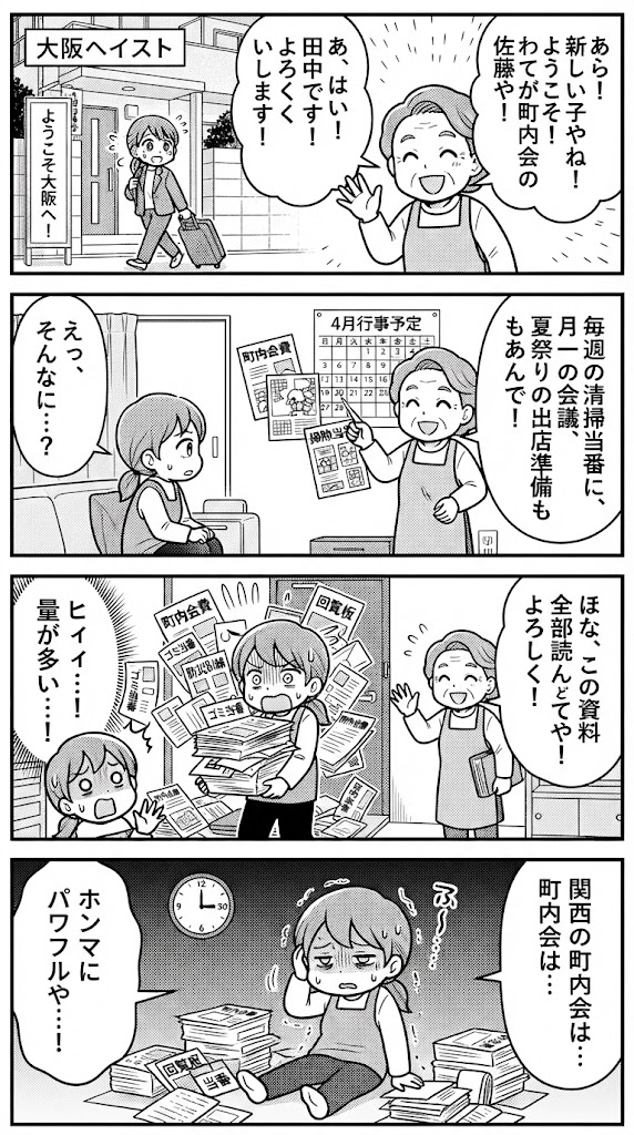 正直に関西の町内会は面倒やで！関東から来た転勤族が驚いた集金と行事の話