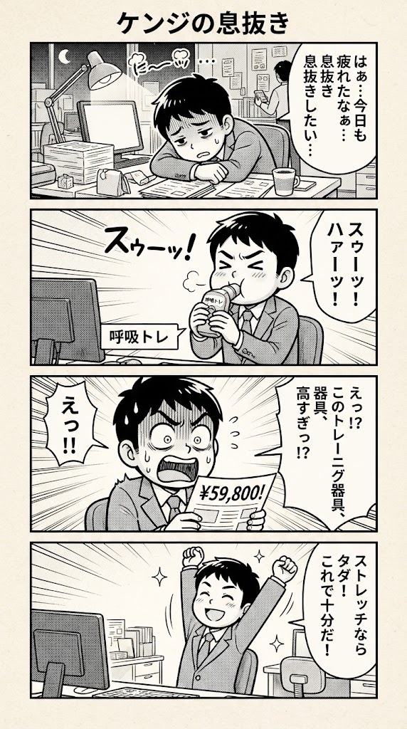 デスクワーカーの運動習慣定常化へ向けたパワーブレスとコスト検証の検討