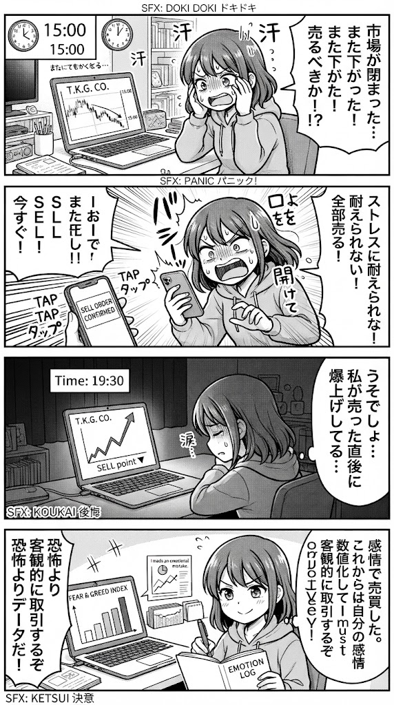 自分の「好き」を数値化せよ：引け際ホールド不能心理を解体する夜間分析