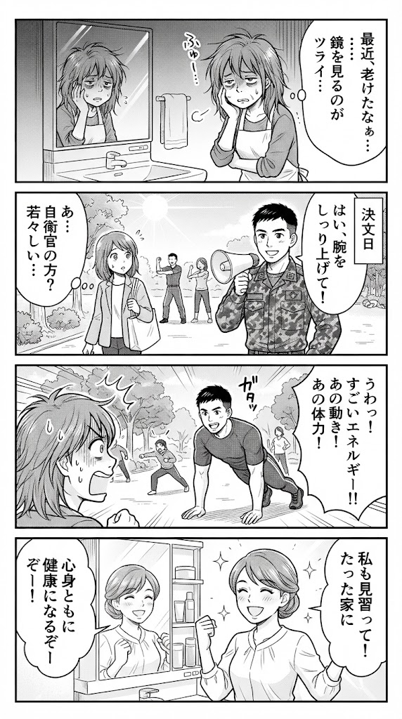 内側から輝く人妻へ！自衛隊との出会いが変えた「禁断」のアンチエイジング