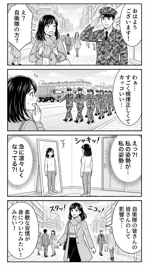 まさか私が?!外見だけじゃない、自衛隊との出会いで気づいた『禁断の艶やかさ』と私の新習慣