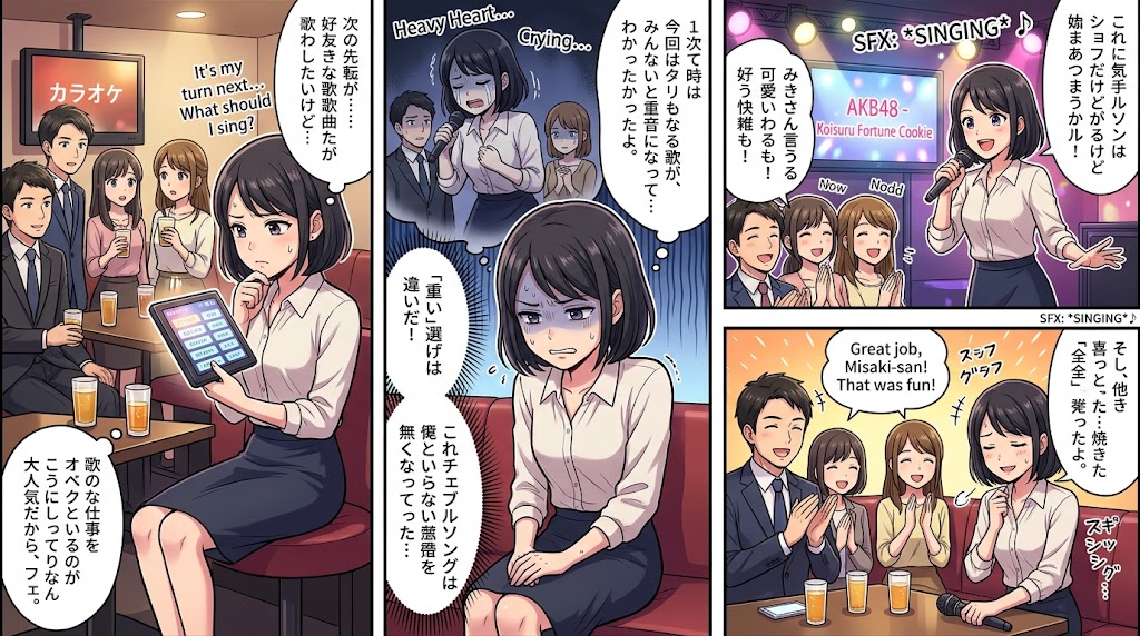 カラオケの選曲で「キャラ」を演じ分ける？大人の社交術と選曲のライフハック