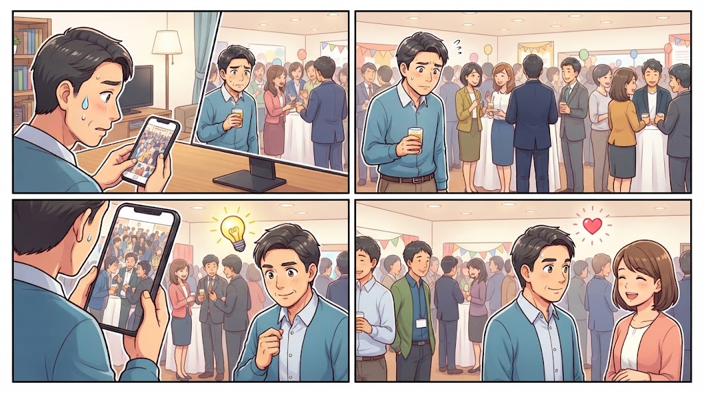 「交流会が苦手」な人にこそ試してほしい。自分らしい距離感でつながるための小さな工夫