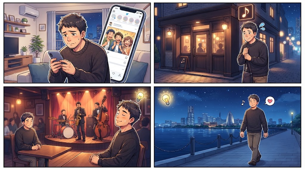 横浜で40代からの新しい居場所探し。音楽と交流で広がる大人のコミュニティ術