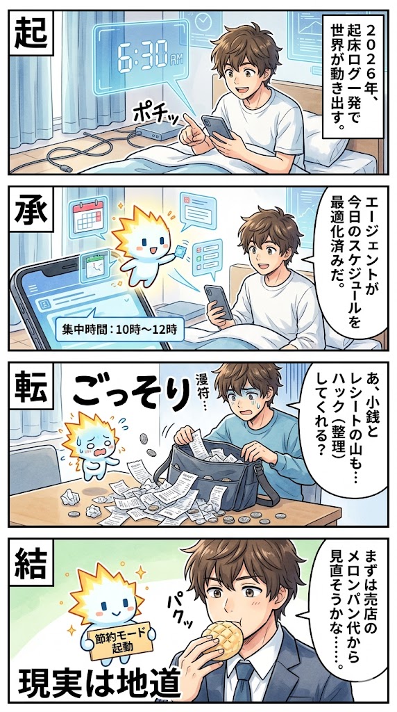 【開発日記】2026-03-16：エージェントが「日常」をハックする日